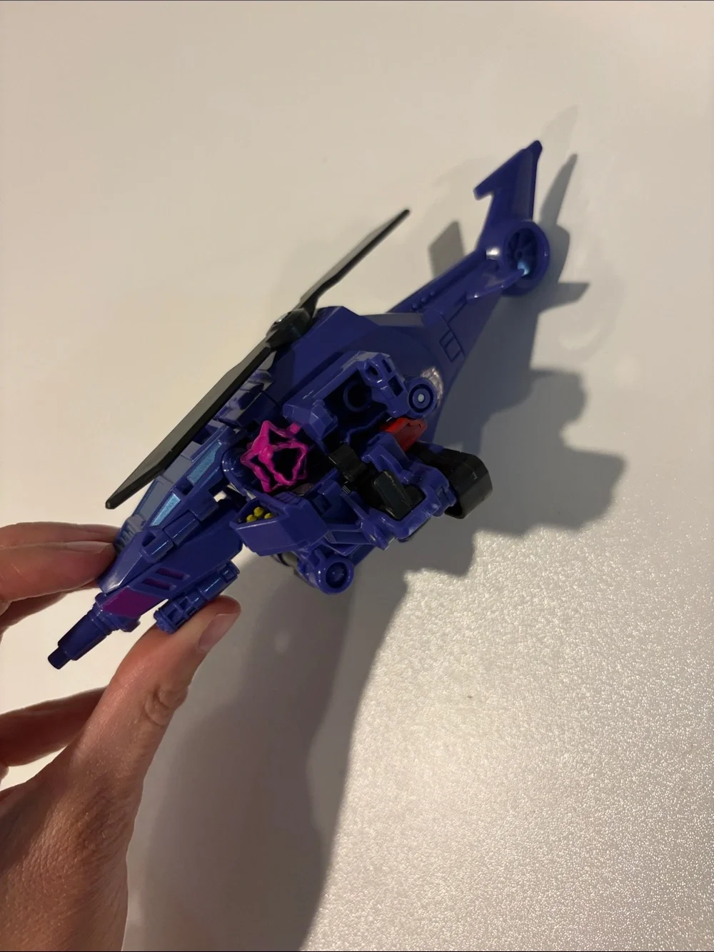 Hasbro Transformers toy set of 2 sideswipe and cyberverse helicopter incomplete
